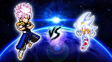 Gogetto MUI VS Hyper Sonic V2.5 OP in Jump Force Mugen😱