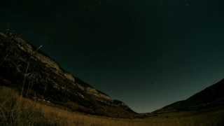 GoPro Hero 4 Night Time Lapse: Spinning Stars in Joe's Valley Utah