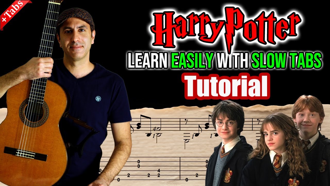 Harry Potter – Hedwig's Theme | EASY Guitar Lesson +Slow Tabs!
