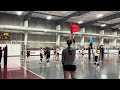 Impact 15-2 Pink vs. MN Select 14-3 (1st Set 25-16)