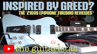 The Epiphone 63 Firebird Review 🎸 Inspired By Gibson Custom Shop Prices! 🤨