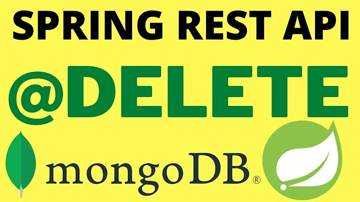 MONGODB QUERY - DELETING A DOCUMENT IN MONGODB | SPRING REST  API APPLICATION EXAMPLE | InterviewDOT