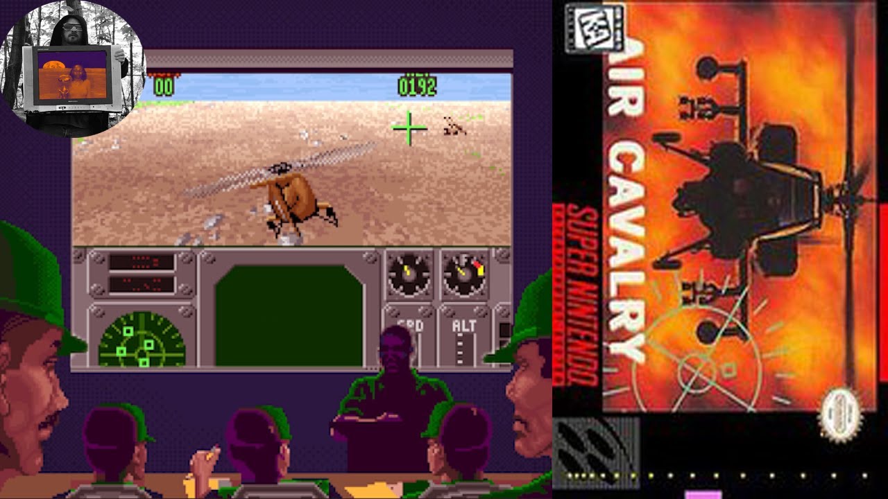 Air Cavalry (1995/SNES)[ENG] GAMEPLAY 