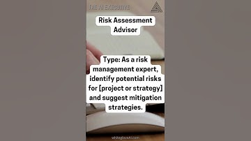 Risk Assessment Advisor