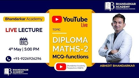 MATHS 2, MCQs Of FUNCTIONS