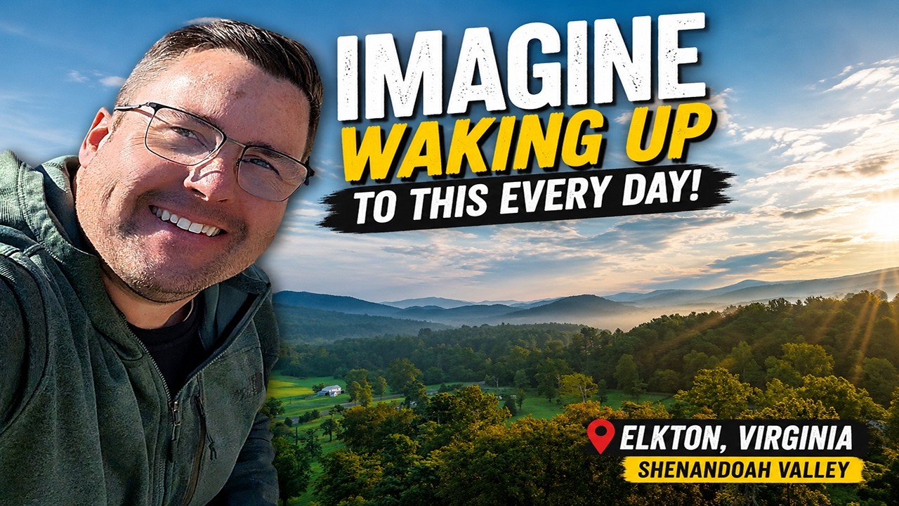 Imagine Waking Up to THIS Every Day - Shenandoah Valley in Elkton Virginia