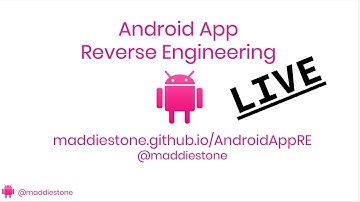 Android App Reverse Engineering LIVE! - Part 1