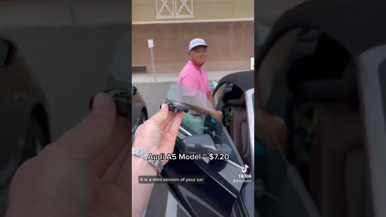 Giving strangers the car that they’re currently driving! 