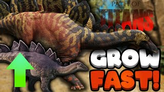 Grow FASTER in Path of Titans with these tips! 2023