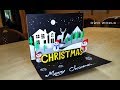 DIY Christmas cards/Handmade Christmas Greeting cards/How to make Santa Greeting Card/Christmas Card