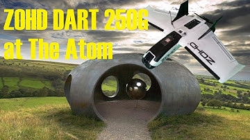 Flying my ZOHD Dart250G at The Atom
