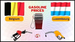 Belgium  vs Luxembourg | Country comparison | Economic, population, military, salary...