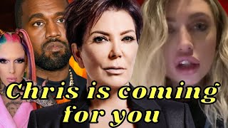 KARDASHIANS THREATEN legal action on TikToker Ava Louise for LIES about KANYE WEST and JEFFREE STAR