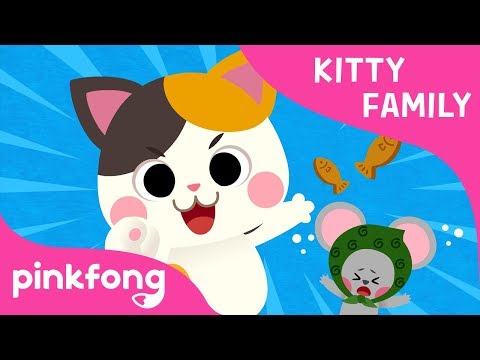 Kitty Family | Animal Song | Meow Meow Meow | Pinkfong Songs for Children