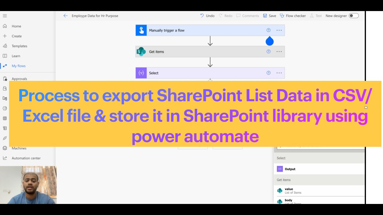 How to Store SharePoint List Data as CSV/Excel in Document Library ...
