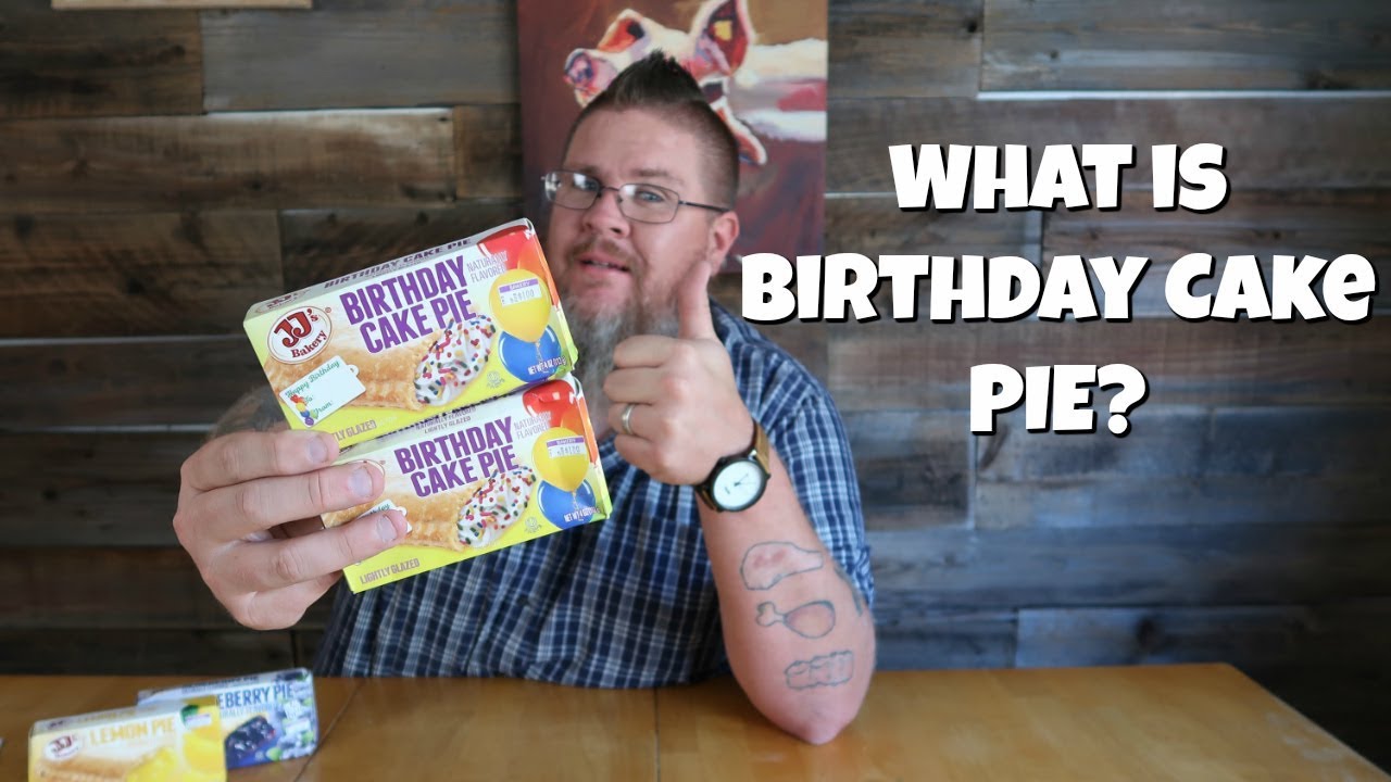 Taste Test Tuesday JJ's Bakery Birthday Cake Pie YouTube