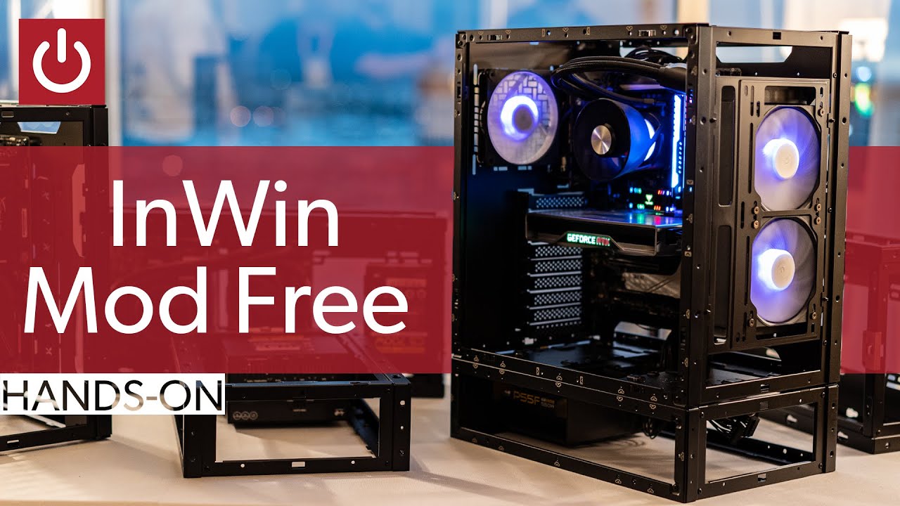 InWin's Mod Free PC case can shrink and grow with your build