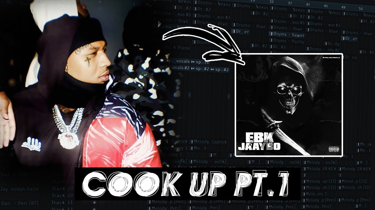 Making a DARK EBK Jaaybo Type Beat From Scratch | FL Studio Cookup