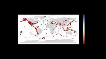 Earthquake characteristics and volcanos