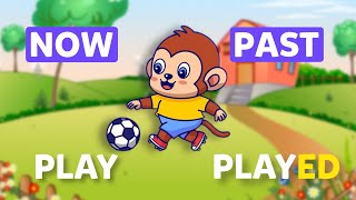 Past simple for kids - English Grammar For Kids | ESL with Novakid Kids screenshot 4