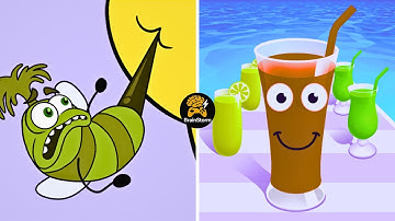 Juice Run Vs Help Monster 3 Tricky Puzzle - Max Gameplay | BrainStorm Walkthrough EP-0494