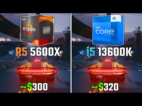 RYZEN 5 5600X vs INTEL i5-13600K | Test in 6 Games