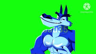 Jilabaleswolf Pec Bounce [CHROMA KEY]