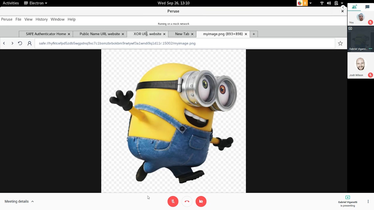 XOR URLs Proof of Concept