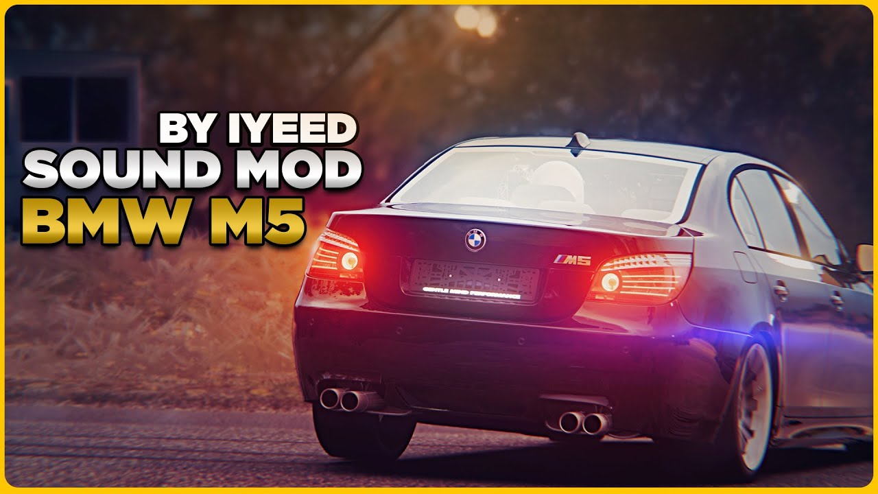 My Favorite BMW got a new sound mod BMW M5 E60 - YouTube