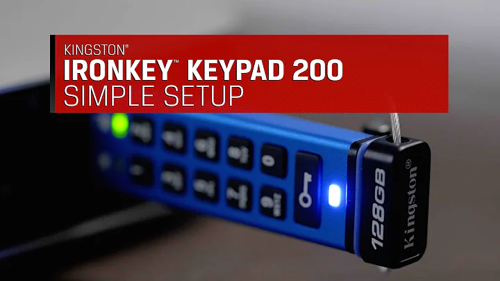 How to Setup the Kingston IronKey™ Keypad 200 - DayDayNews