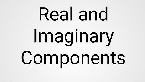 C++ Complex Numbers: Real and Imaginary Components