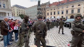 Checkpoint Demonstration Of The Austrian Armed Forces Doculus Lumus