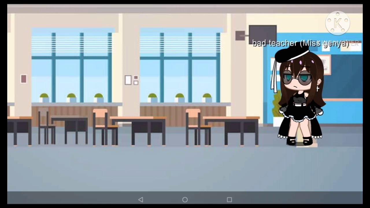nice teacher vs bad teacher gacha club warning blood scream. YouTube