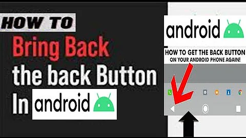 How To Enable Back Button On Android Phone   Full Guide