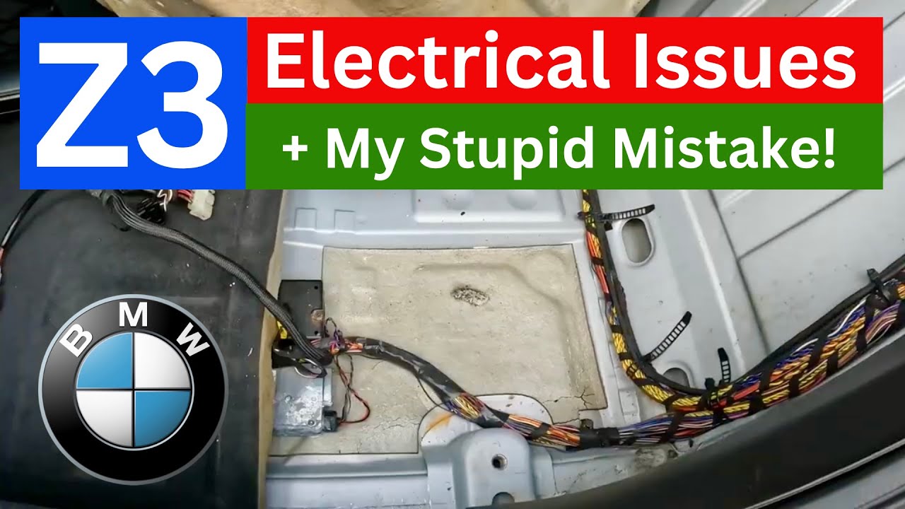 Resolving Wiring Issues + Seat/Carpet Removal - 1998 1999 BMW Z3 2.8i ...