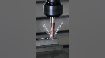 Thread making using CNC machine, and the results are precise.#shorts #machine #engineering #diy
