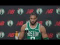 Jayson Tatum, Joe Mazzulla, and other Celtics speak on the upcoming NBA season at media day