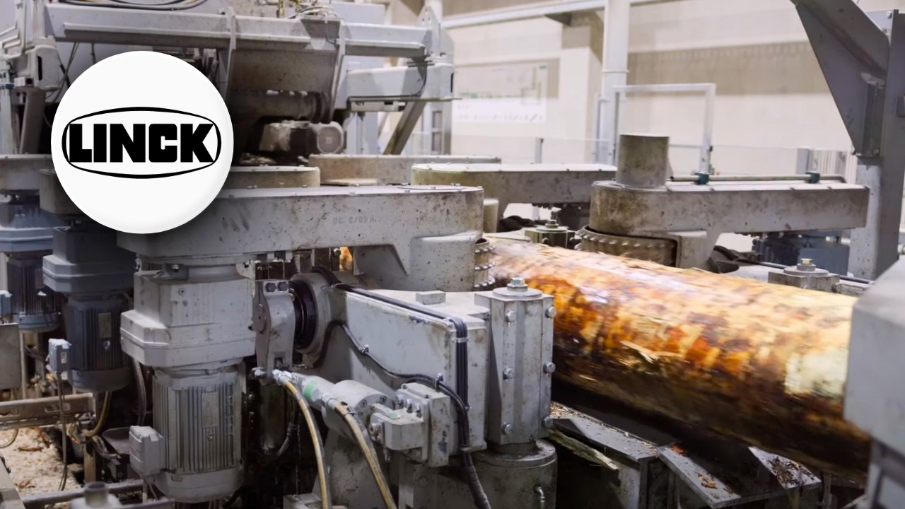 LINCK & Rettenmeier’s High-Speed Sawmill Technology for Douglas Fir – Full Line in Action