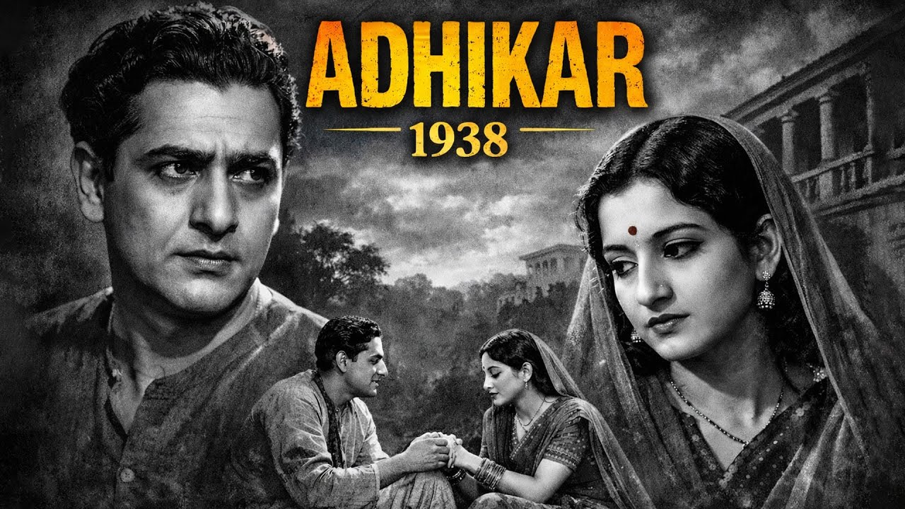 Adhikar (1938) Full Movie | Classic Hindi Film | Old Bollywood Classic Movie