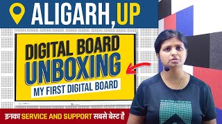 Benchmark Galaxy 11 Interactive Flat Panel Installed At Aligarh  Up  Digital Board Feedback