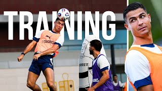 Watch Cristiano Ronaldo in Portugal Training Ahead of Ireland Clash 🔥