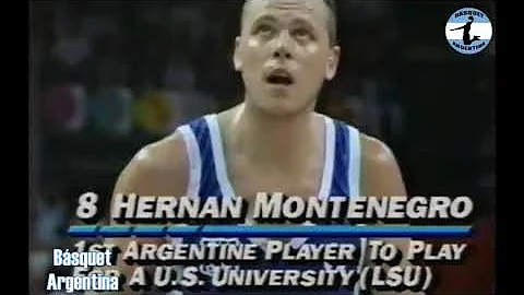 Hernn 'El Loco' Montenegro vs el Dream Team en Por...