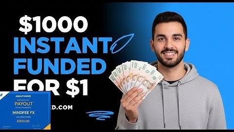 Aquafunded instant Ac Only 1$ With Payout Proof || Limited users || Aquafunded Free Instant Account