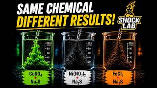 Same Chemical, 3 Completely Different Results! ⚡
