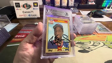 Beckett slabs BGS/BVG and Authentic Autos from my personal collection. 