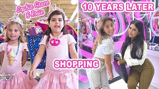 Sophia Grace and Rosie Go Shopping 10 Years Later! | Rosie McClelland