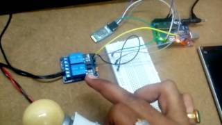 Details Bulb on off using android app and arduino News