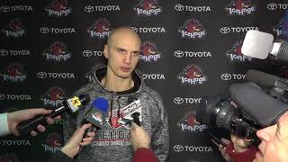 Viktor Svedberg Media Day March 21, 2018