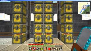 Builder's Guide to Feed The Beast (Ep. 19) - REDPOWER! Automatic Sorting and Processing Pt. 2