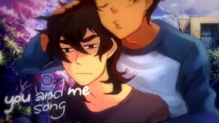 you and me song / klance